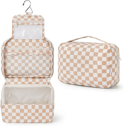 Small Hanging Travel Toiletry Bag for Women, Travel Bag for Toiletries, Makeup Bag Organizer Cosmetic Bags Make Up Bags for Girls