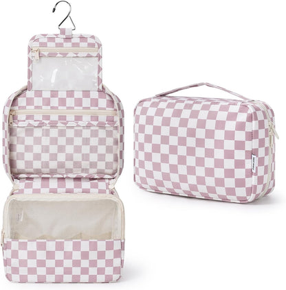Small Hanging Travel Toiletry Bag for Women, Travel Bag for Toiletries, Makeup Bag Organizer Cosmetic Bags Make Up Bags for Girls