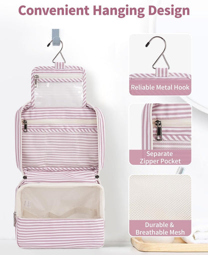 Small Hanging Travel Toiletry Bag for Women, Travel Bag for Toiletries, Makeup Bag Organizer Cosmetic Bags Make Up Bags for Girls