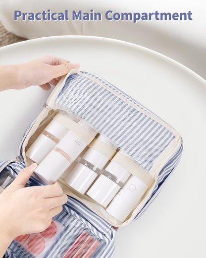 Small Hanging Travel Toiletry Bag for Women, Travel Bag for Toiletries, Makeup Bag Organizer Cosmetic Bags Make Up Bags for Girls