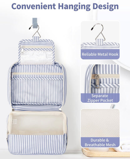 Small Hanging Travel Toiletry Bag for Women, Travel Bag for Toiletries, Makeup Bag Organizer Cosmetic Bags Make Up Bags for Girls