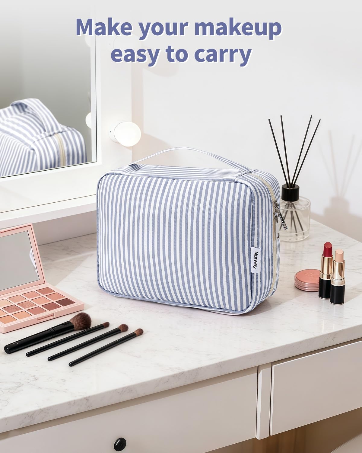 Small Hanging Travel Toiletry Bag for Women, Travel Bag for Toiletries, Makeup Bag Organizer Cosmetic Bags Make Up Bags for Girls