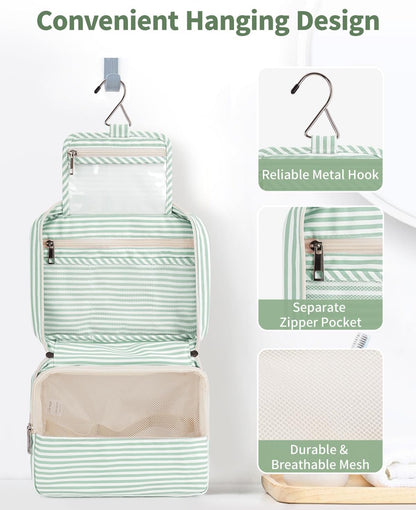 Small Hanging Travel Toiletry Bag for Women, Travel Bag for Toiletries, Makeup Bag Organizer Cosmetic Bags Make Up Bags for Girls