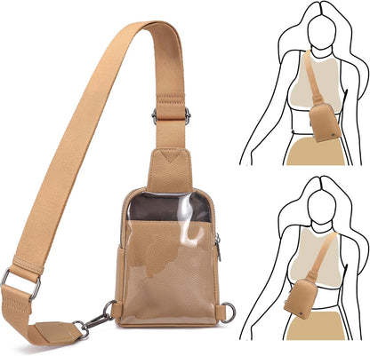 Sling Bag for Women Cross Body Small Bag Anti Theft Phone Purse Touchscreen Travel Gifts for Woman