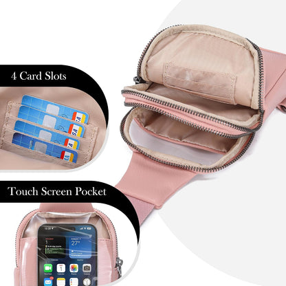 Sling Bag for Women Cross Body Small Bag Anti Theft Phone Purse Touchscreen Travel Gifts for Woman