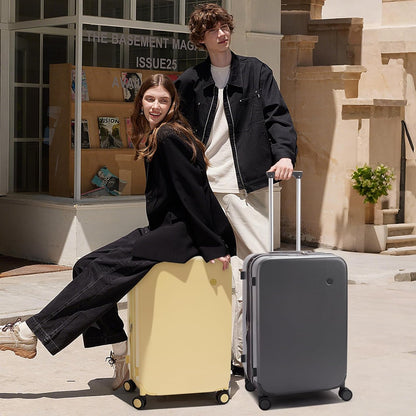 20 Inch Expandable Carry on Luggage 22x14x9 Airline Approved Suitcases with Spinner Wheels, Hardside Rolling Travel Suitcase PC with TSA Lock, Rock Gray