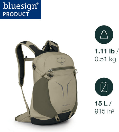 Sportlite 20L Lightweight Hiking Backpack for Men and Women - Everyday Hiking Bag - Travel Daypack, Torrent Blue