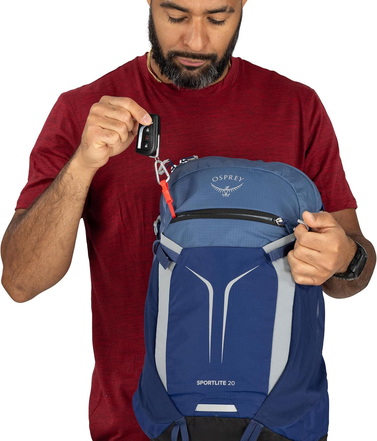 Sportlite 20L Lightweight Hiking Backpack for Men and Women - Everyday Hiking Bag - Travel Daypack, Torrent Blue