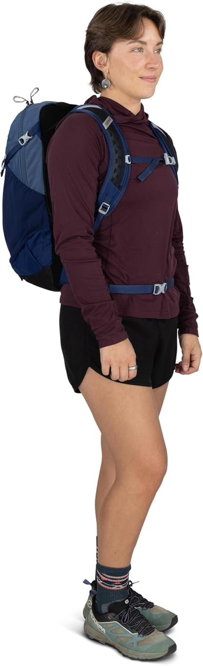 Sportlite 20L Lightweight Hiking Backpack for Men and Women - Everyday Hiking Bag - Travel Daypack, Torrent Blue