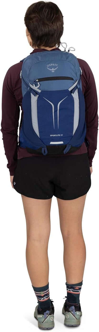 Sportlite 20L Lightweight Hiking Backpack for Men and Women - Everyday Hiking Bag - Travel Daypack, Torrent Blue