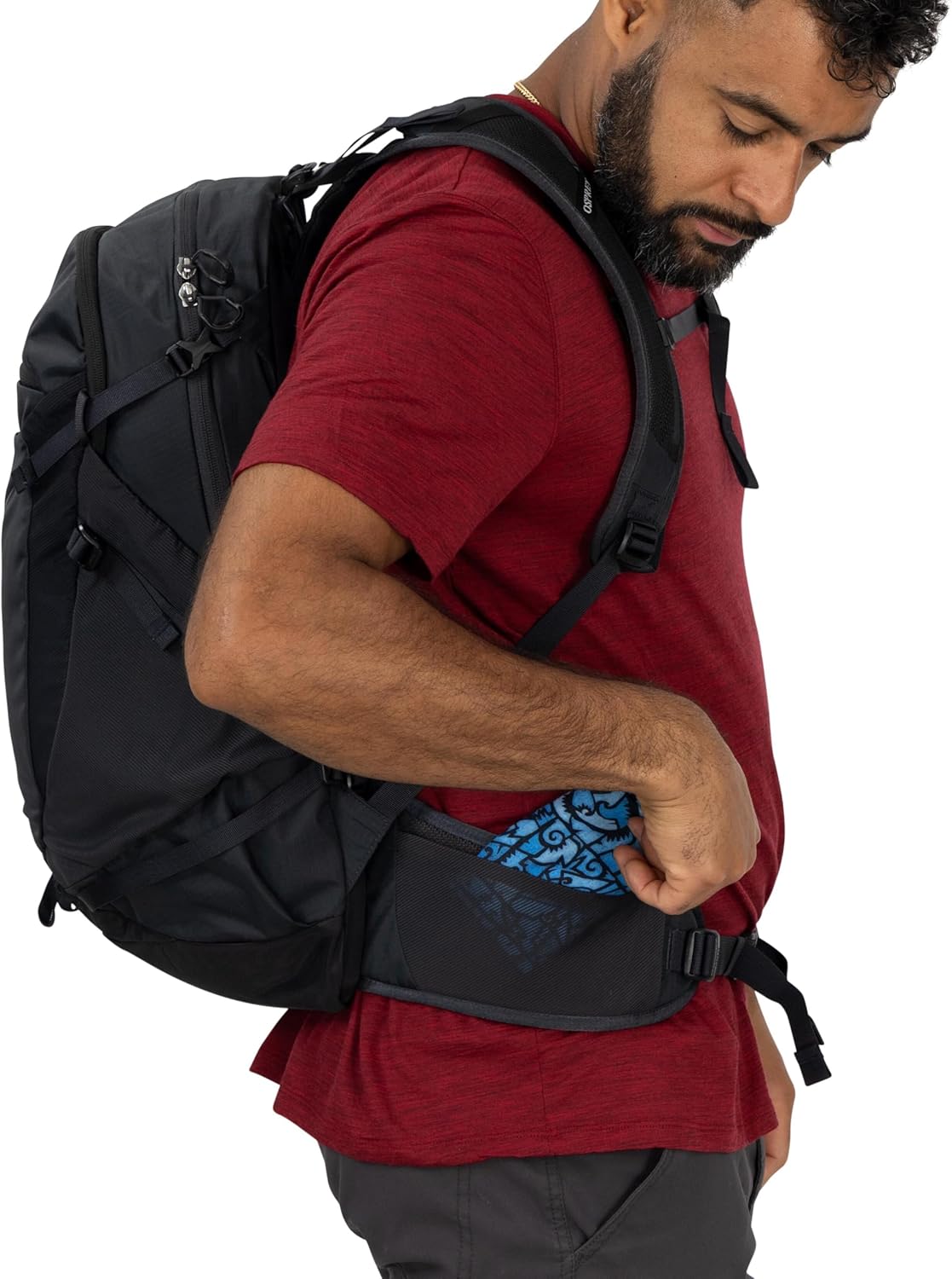 Sportlite 20L Lightweight Hiking Backpack for Men and Women - Everyday Hiking Bag - Travel Daypack, Torrent Blue