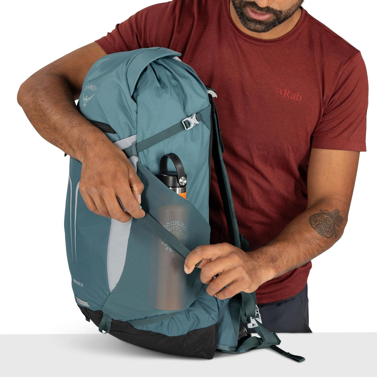 Sportlite 20L Lightweight Hiking Backpack for Men and Women - Everyday Hiking Bag - Travel Daypack, Torrent Blue