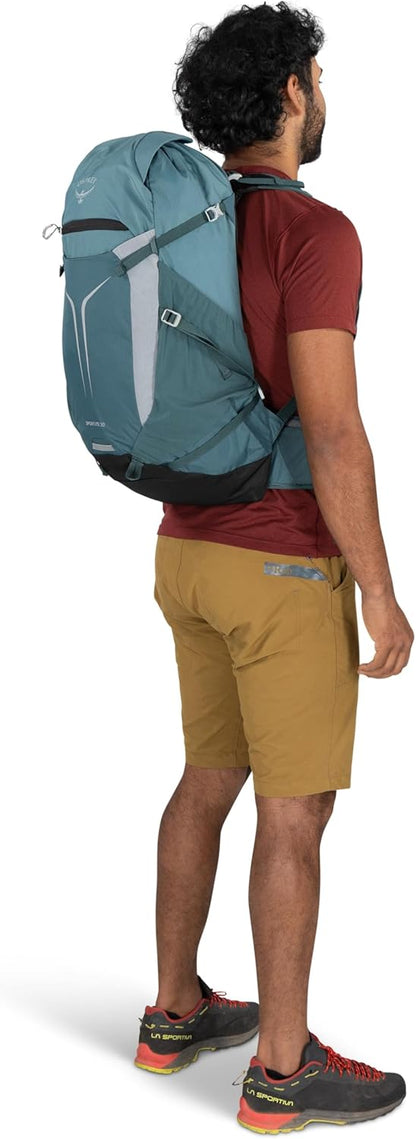 Sportlite 20L Lightweight Hiking Backpack for Men and Women - Everyday Hiking Bag - Travel Daypack, Torrent Blue