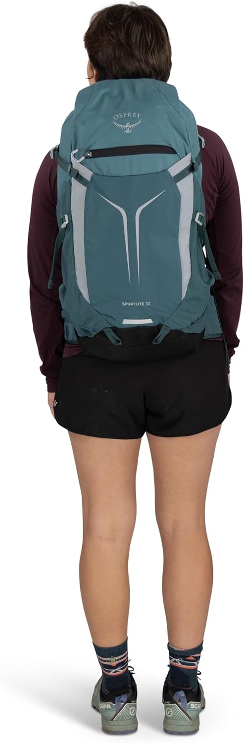Sportlite 20L Lightweight Hiking Backpack for Men and Women - Everyday Hiking Bag - Travel Daypack, Torrent Blue