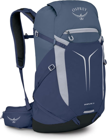 Sportlite 20L Lightweight Hiking Backpack for Men and Women - Everyday Hiking Bag - Travel Daypack, Torrent Blue