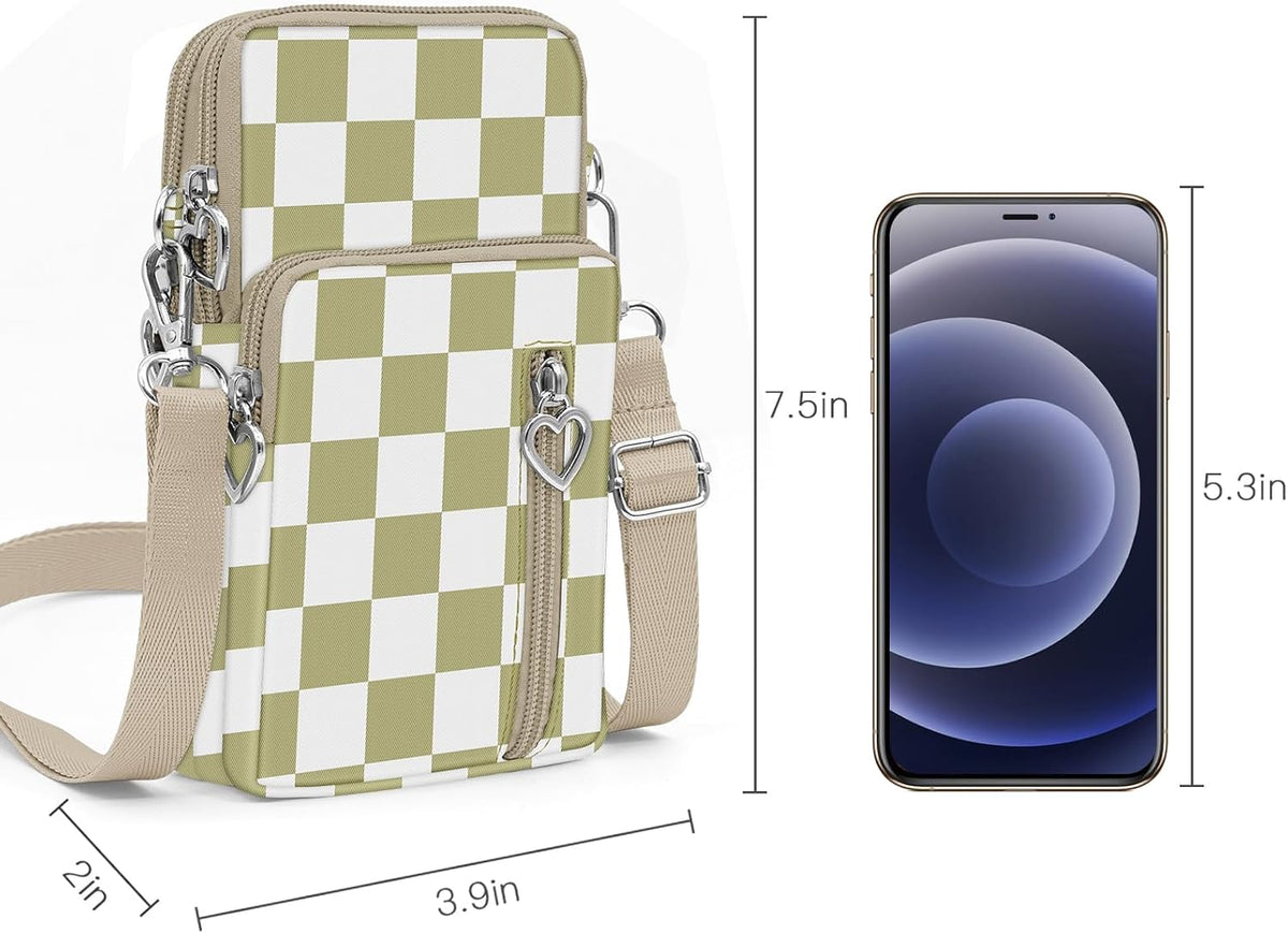 Lightweight Small Crossbody bags Cell Phone Purses Travel Pouch Shoulder Bag for Women - Colors A