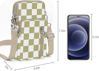 Lightweight Small Crossbody bags Cell Phone Purses Travel Pouch Shoulder Bag for Women - Colors A