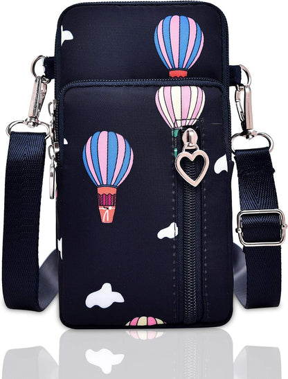 Lightweight Small Crossbody bags Cell Phone Purses Travel Pouch Shoulder Bag for Women - Colors A