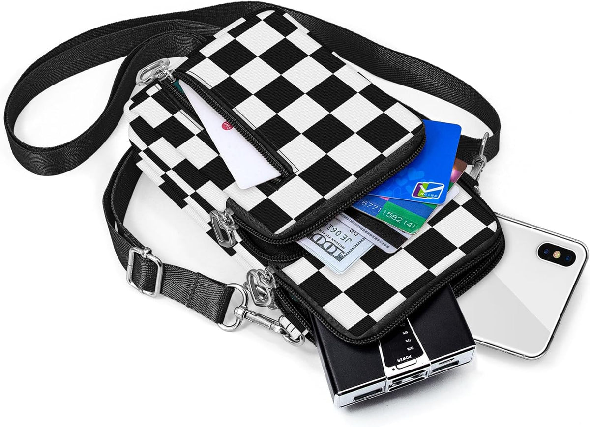 Lightweight Small Crossbody bags Cell Phone Purses Travel Pouch Shoulder Bag for Women - Colors A