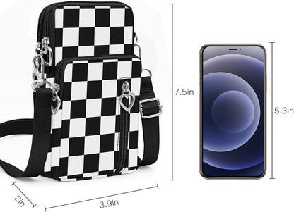 Lightweight Small Crossbody bags Cell Phone Purses Travel Pouch Shoulder Bag for Women - Colors A