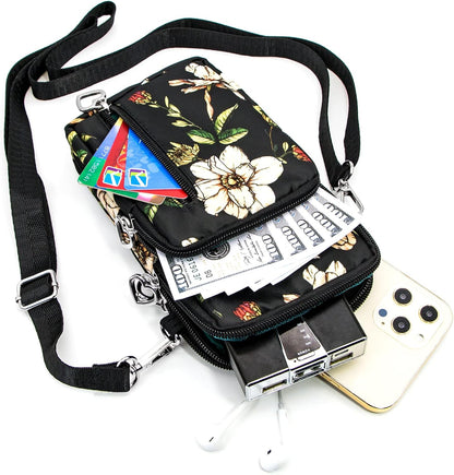 Lightweight Small Crossbody bags Cell Phone Purses Travel Pouch Shoulder Bag for Women - Colors A