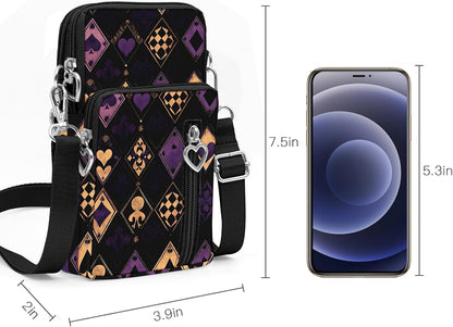 Lightweight Small Crossbody bags Cell Phone Purses Travel Pouch Shoulder Bag for Women - Colors A