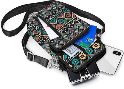 Lightweight Small Crossbody bags Cell Phone Purses Travel Pouch Shoulder Bag for Women - Colors A