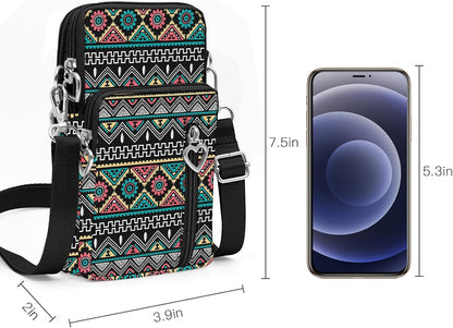 Lightweight Small Crossbody bags Cell Phone Purses Travel Pouch Shoulder Bag for Women - Colors A