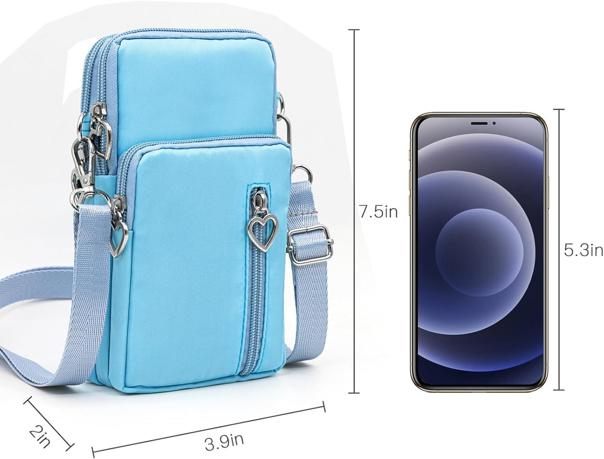 Lightweight Small Crossbody bags Cell Phone Purses Travel Pouch Shoulder Bag for Women - Colors A