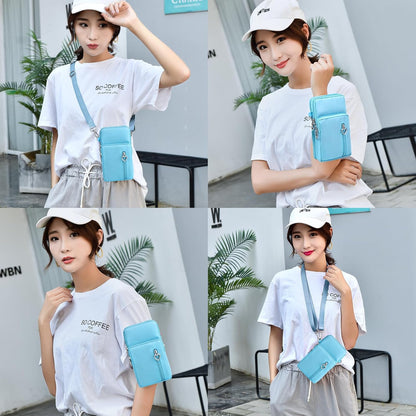 Lightweight Small Crossbody bags Cell Phone Purses Travel Pouch Shoulder Bag for Women - Colors A