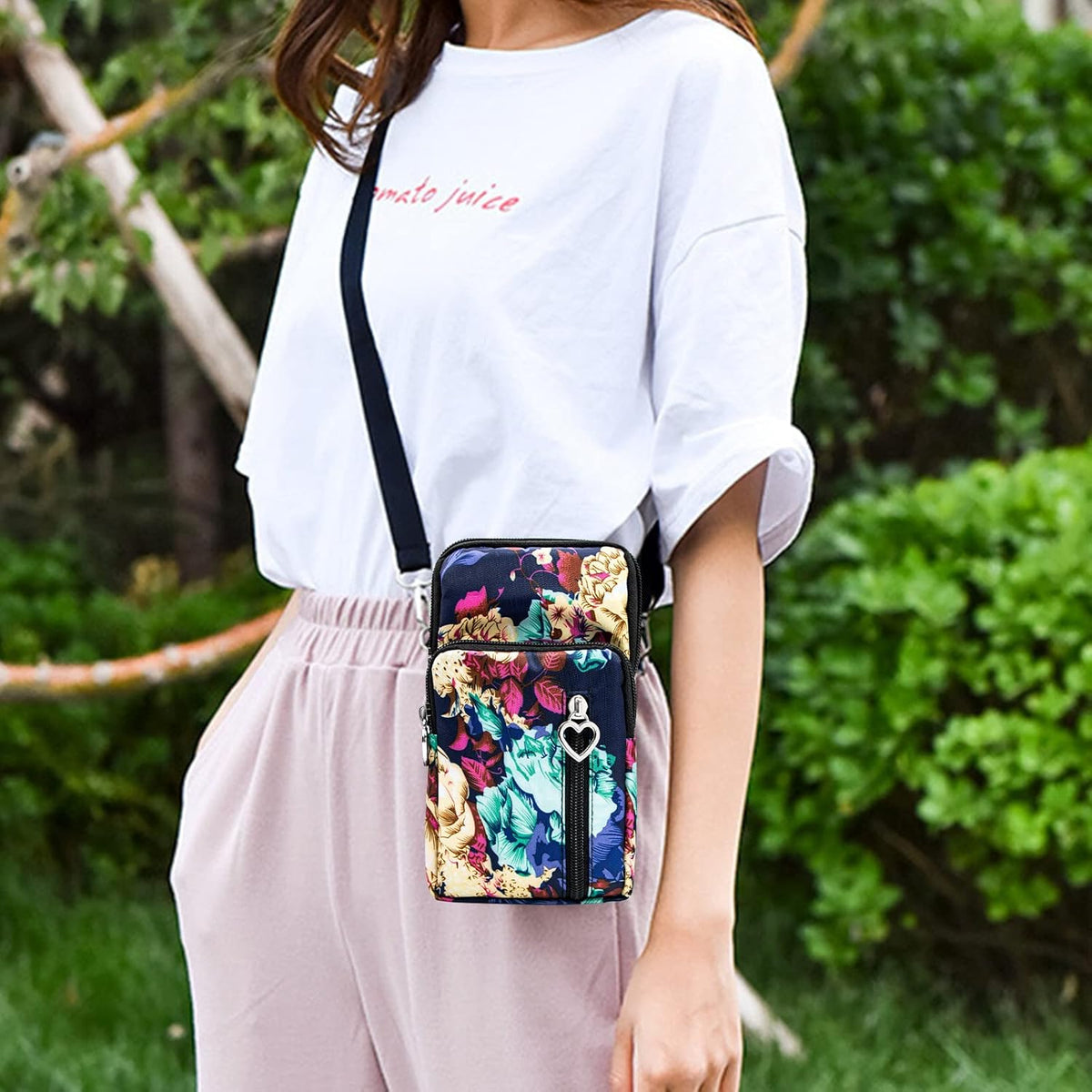 Lightweight Small Crossbody bags Cell Phone Purses Travel Pouch Shoulder Bag for Women - Colors A