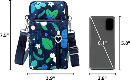 Lightweight Small Crossbody bags Cell Phone Purses Travel Pouch Shoulder Bag for Women - Colors A