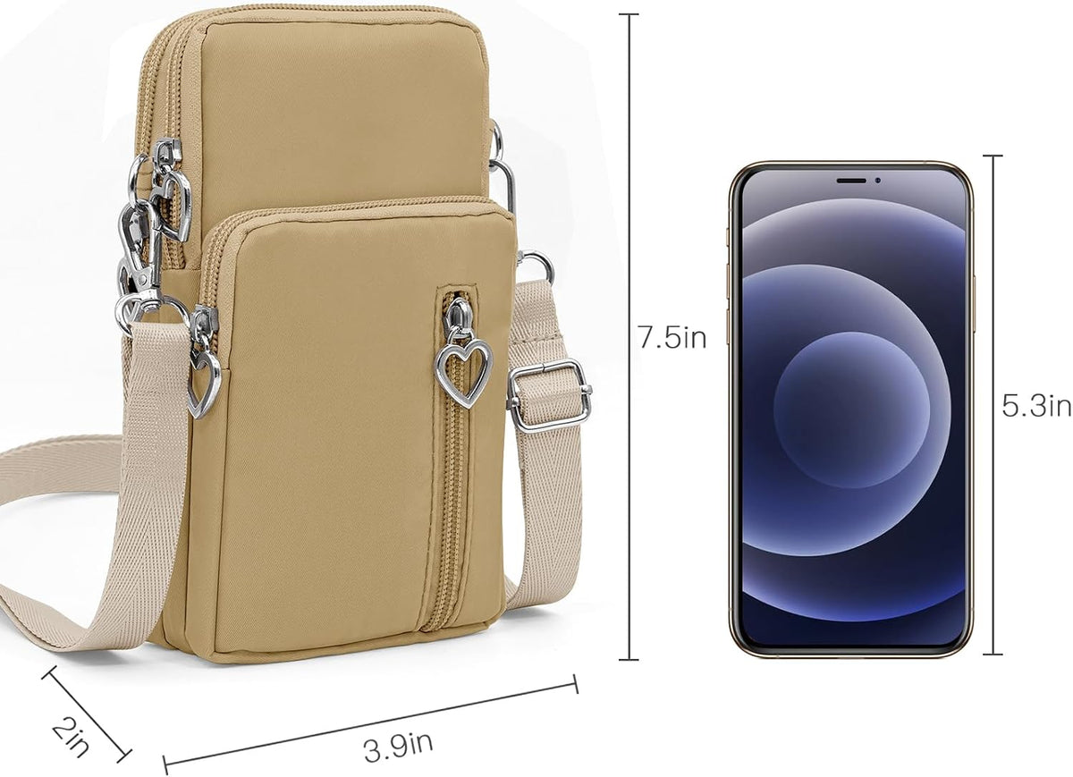 Lightweight Small Crossbody bags Cell Phone Purses Travel Pouch Shoulder Bag for Women - Colors A