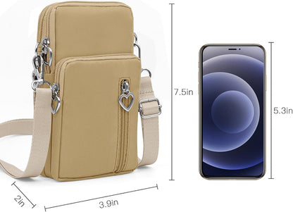 Lightweight Small Crossbody bags Cell Phone Purses Travel Pouch Shoulder Bag for Women - Colors A