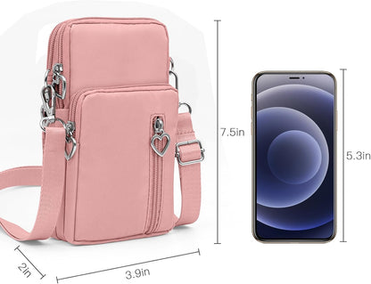 Lightweight Small Crossbody bags Cell Phone Purses Travel Pouch Shoulder Bag for Women - Colors A