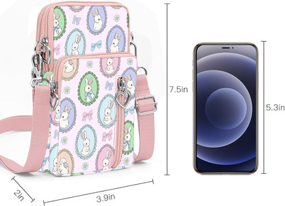 Lightweight Small Crossbody bags Cell Phone Purses Travel Pouch Shoulder Bag for Women - Colors A