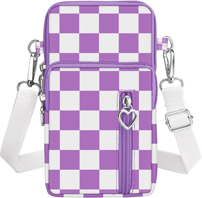 Lightweight Small Crossbody bags Cell Phone Purses Travel Pouch Shoulder Bag for Women - Colors A