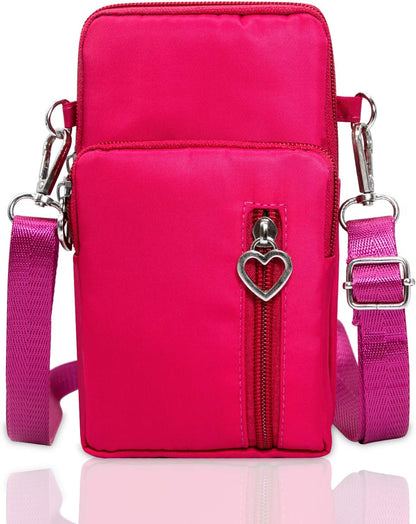 Lightweight Small Crossbody bags Cell Phone Purses Travel Pouch Shoulder Bag for Women - Colors A
