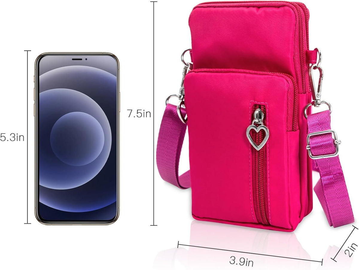 Lightweight Small Crossbody bags Cell Phone Purses Travel Pouch Shoulder Bag for Women - Colors A