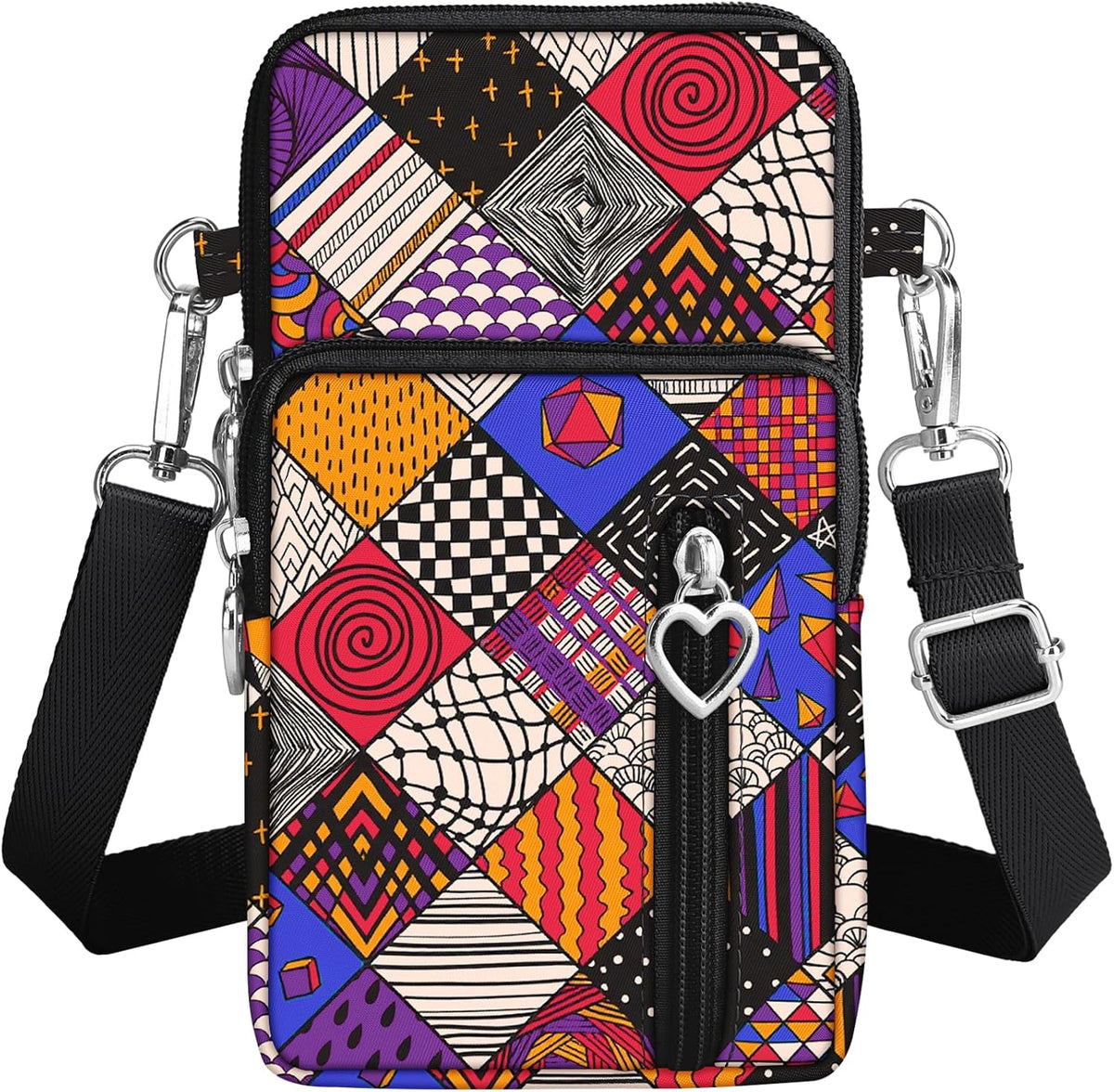 Lightweight Small Crossbody bags Cell Phone Purses Travel Pouch Shoulder Bag for Women - Colors A