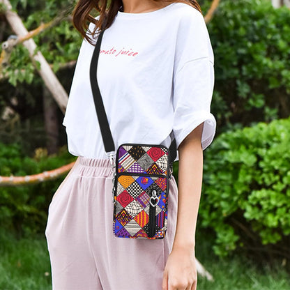 Lightweight Small Crossbody bags Cell Phone Purses Travel Pouch Shoulder Bag for Women - Colors A
