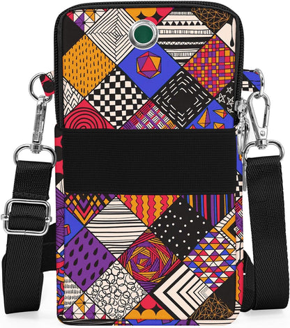 Lightweight Small Crossbody bags Cell Phone Purses Travel Pouch Shoulder Bag for Women - Colors A