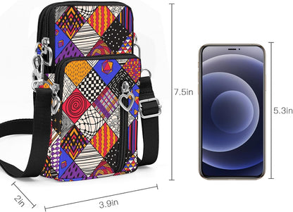 Lightweight Small Crossbody bags Cell Phone Purses Travel Pouch Shoulder Bag for Women - Colors A