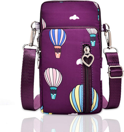 Lightweight Small Crossbody bags Cell Phone Purses Travel Pouch Shoulder Bag for Women - Colors A