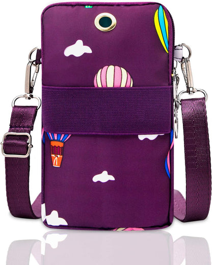 Lightweight Small Crossbody bags Cell Phone Purses Travel Pouch Shoulder Bag for Women - Colors A