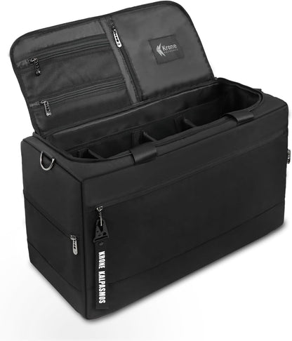 Sneaker Bag for Travel/Sneakerhead gift/Outdoor Sports Bag/Gym Bag /, A Multi-functional Travel Duffel Bag with 3 Adjustable Dividers, & Shoulder Strap,Made of Nylon, -classic