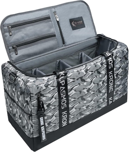 Sneaker Bag for Travel/Sneakerhead gift/Outdoor Sports Bag/Gym Bag /, A Multi-functional Travel Duffel Bag with 3 Adjustable Dividers, & Shoulder Strap,Made of Nylon, -classic
