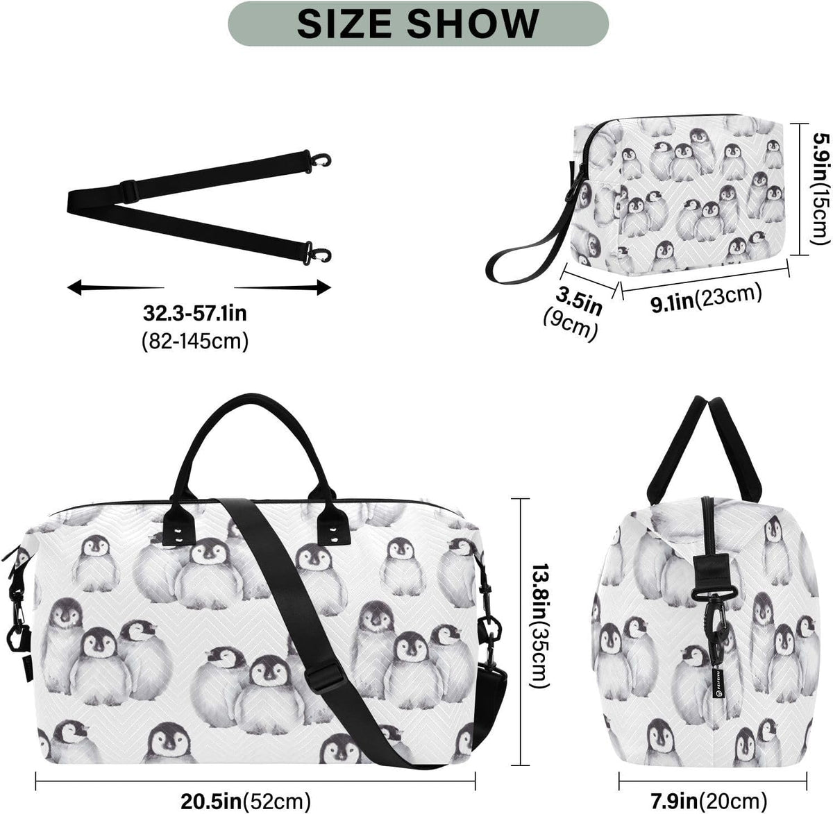 Rose Gold Leopard Print Travel Duffel Sport Tote Gym Weekender Overnight Carry On Fitness Dance Go-To Daily Bag