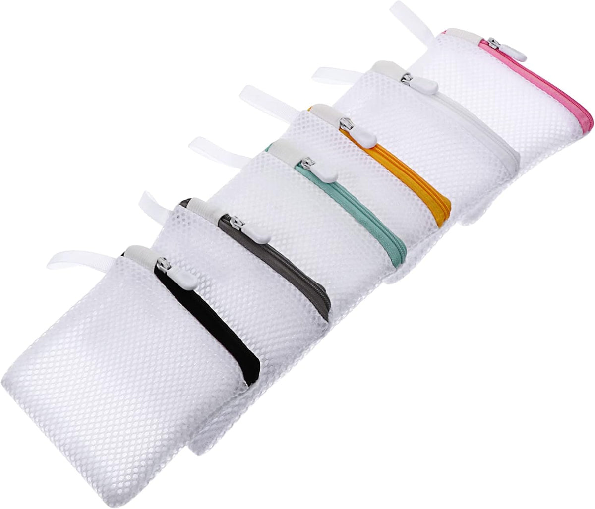 6pcs Laundry Bag Bra Mesh Wash Bag Laundry Pouch Underwear Washing Protecting Underwear ing Machine Foldable Travel Sandwich Mesh Special Delicate