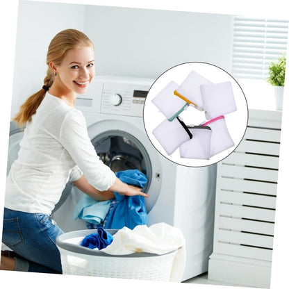 6pcs Laundry Bag Bra Mesh Wash Bag Laundry Pouch Underwear Washing Protecting Underwear ing Machine Foldable Travel Sandwich Mesh Special Delicate